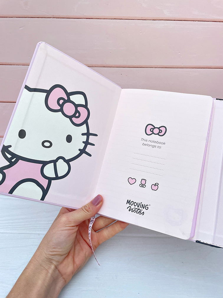 Cuaderno Cosido A5 Hello Kitty con Tapa Imantada