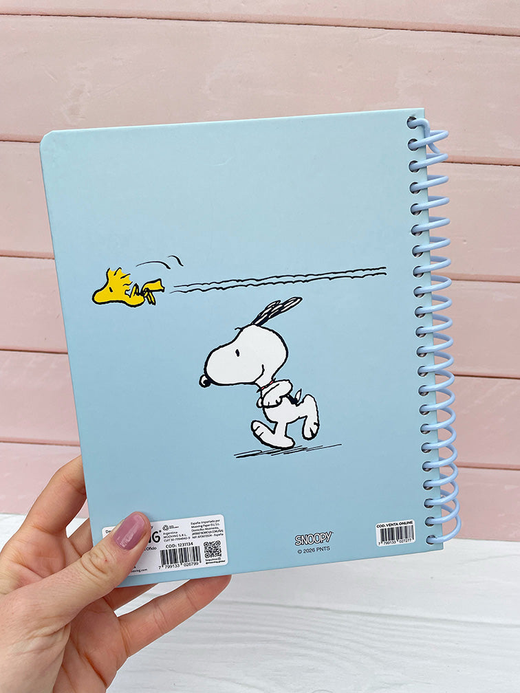 Cuaderno Premium 1/2 Oficio Snoopy Mooving