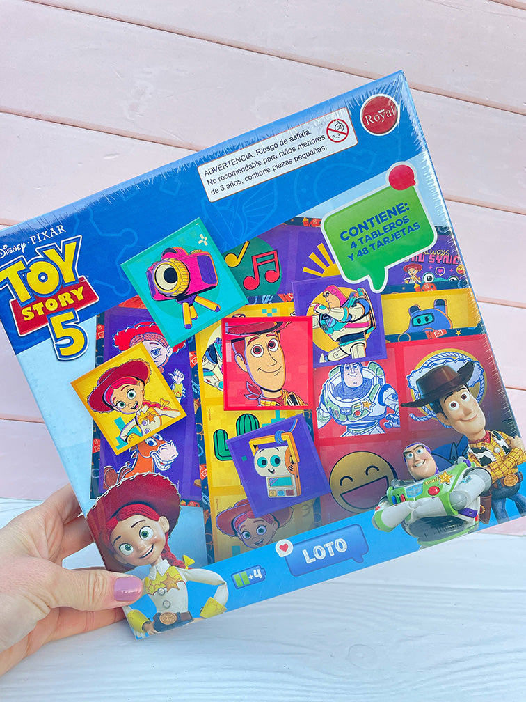 Juego Loto Toy Story 5