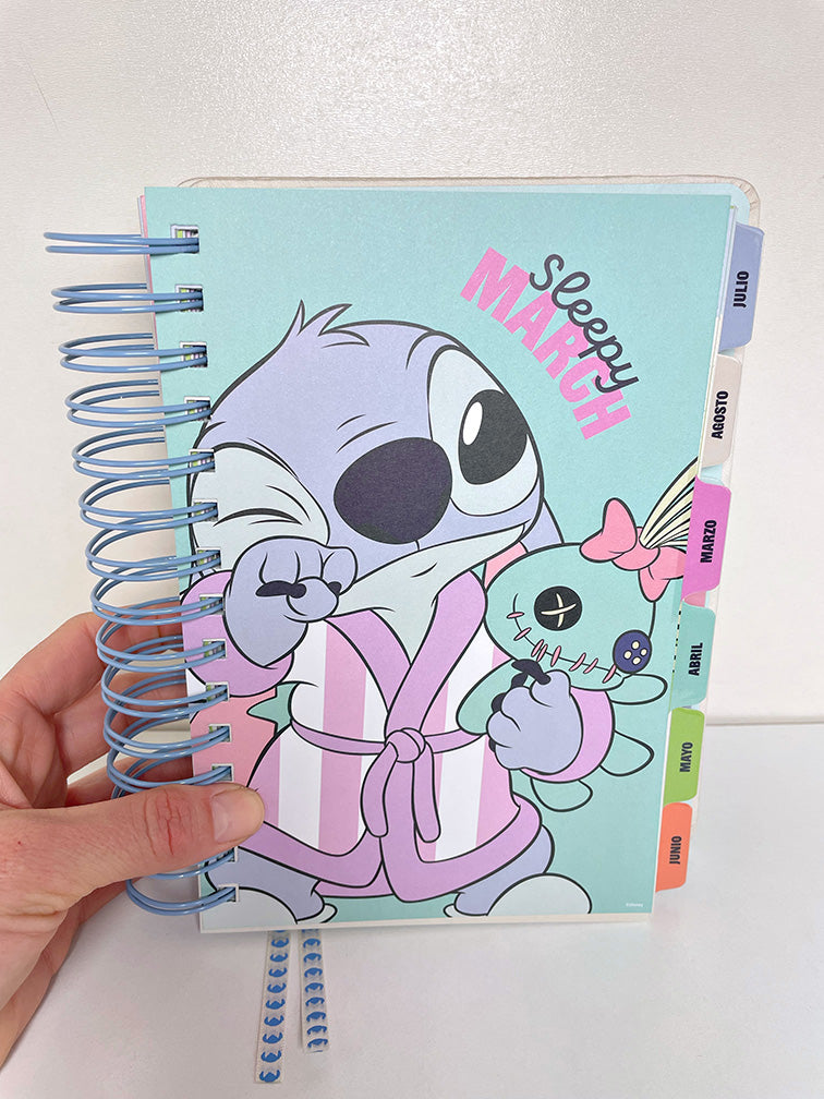 Agenda Stitch Diaria Mooving 2027