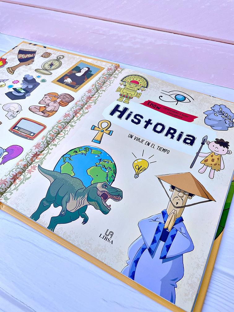 Libros de Historia y Georgrafía Ilustrados