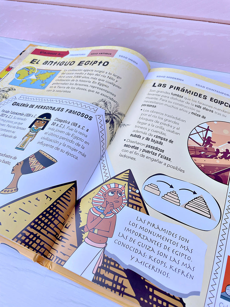 Libros de Historia y Georgrafía Ilustrados